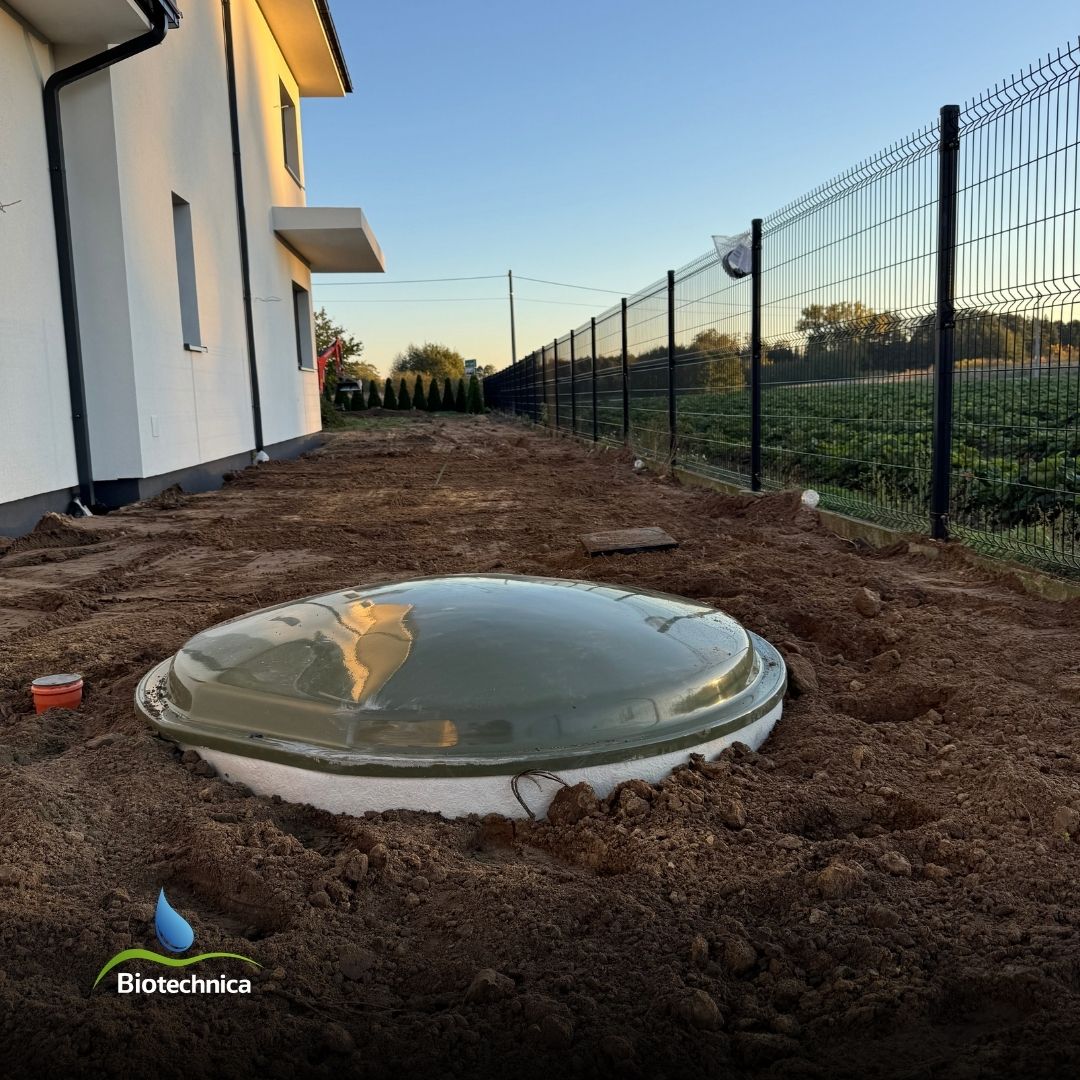 Przydomowa oczyszczalnia Kingspan Biodisc - montaż w Radomiu i okolicach